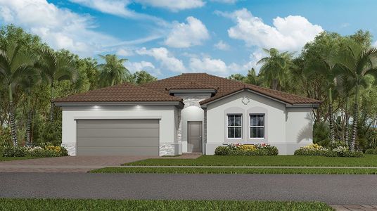 New construction Single-Family house 17291 Sw 287 St, Miami, FL 33033 plan Compass - image