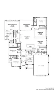 New construction Single-Family house 234 Laughing Dog, Boerne, TX 78006 plan 3850A - image