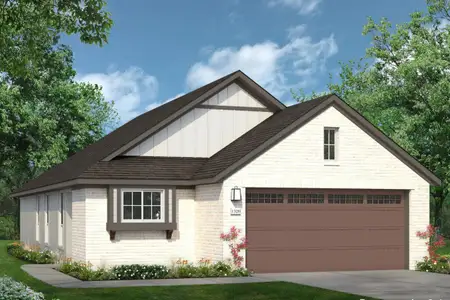 New construction Single-Family house 2605 Sam Bass Rd, Unit 106, Round Rock, TX 78681 plan Clear Creek 1320 - image