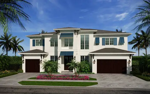 New construction Single-Family house 748 Ne Bay Isle Dr, Boca Raton, FL 33487 - image