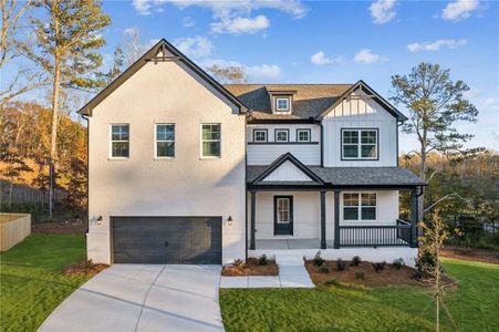 New construction Single-Family house 5370 Woodline View Cir, Auburn, GA 30011 Elizabeth- photo 0