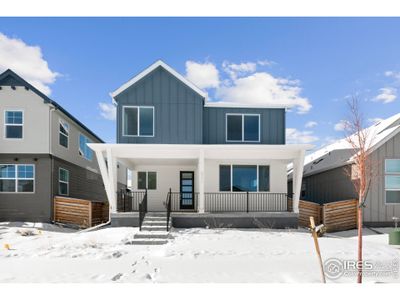 New construction Single-Family house 5211 Beckworth St, Timnath, CO 80547 Meadow Series - Aspen- photo 0