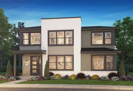 New construction Single-Family house 11448 Vibrato Ln, Lone Tree, CO 80134 plan 4032 Maya Elevation C - Hip Slope Transitional - image