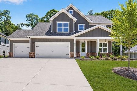 New construction Single-Family house 2537 Parkside Wy, Gainesville, GA 30507 plan Fairfield 3-Car - image