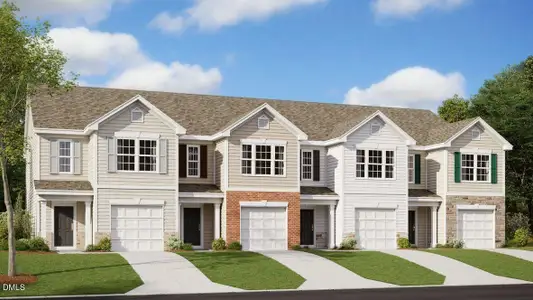 New construction Townhouse house 806 Gaelic Dr, Unit 208, Gibsonville, NC 27249 - image