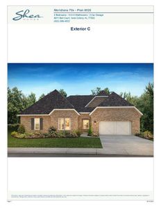 New construction Single-Family house 5231 Aster Ridge Lane, Manvel, TX 77583 Plan 6020 Exterior C- photo 0