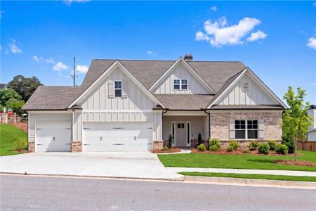 New construction Single-Family house 111 Cherokee Rose Ln, Hoschton, GA 30548 plan The Winston I - image