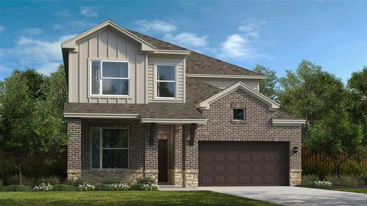 New construction Single-Family house 4333 Contrail Lane, Round Rock, TX 78665 Quinley- photo 0