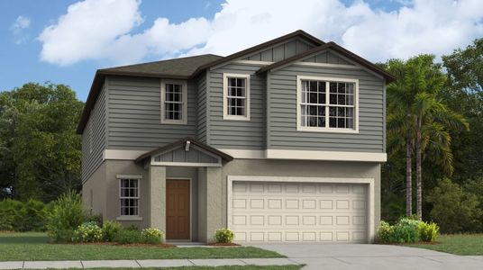 New construction Single-Family house 35127 Brackett Bnd, Zephyrhills, FL 33541 null- photo 2 2