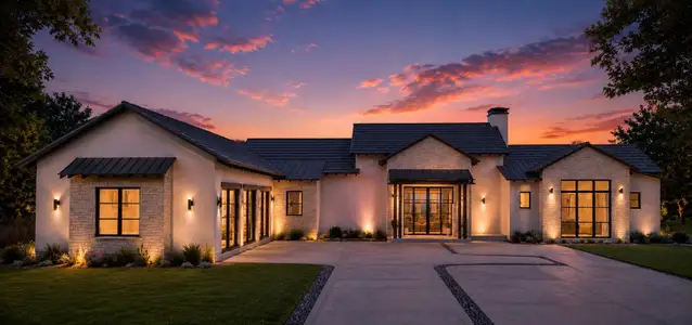 New construction Single-Family house 4 Creek Hollow Wy, Spicewood, TX 78669 - image