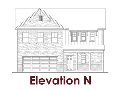 New construction Single-Family house 713 Secret Garden Ln, Dacula, GA 30019 plan Brooke UHP - image