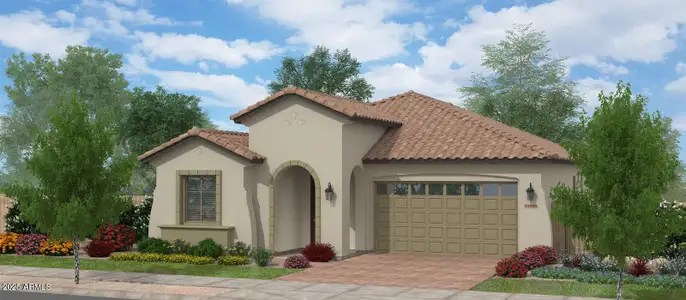New construction Single-Family house 15660 W Pershing St, Surprise, AZ 85379 plan Palisade - image