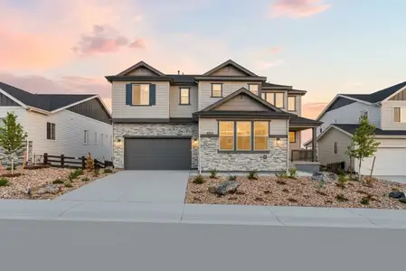 New construction Single-Family house 4063 Descent St, Castle Rock, CO 80108 plan Keystone II - image