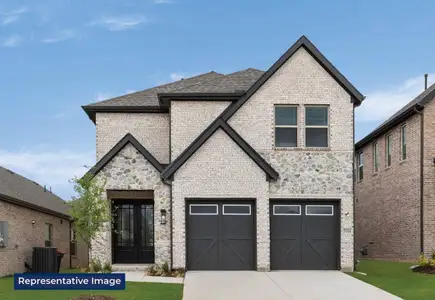 New construction Single-Family house 3213 Cross Shore Dr, Anna, TX 75409 plan Hunt F - image
