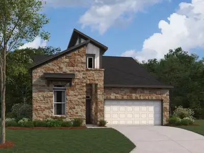 New construction Single-Family house 849 Corvallis Dr, Leander, TX 78641 plan Galloway - image