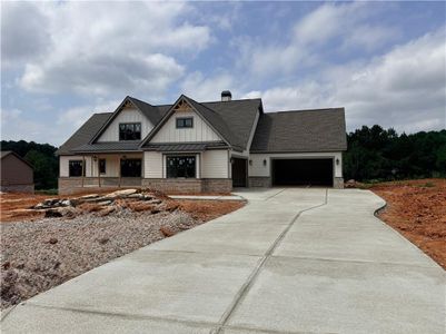 New construction Single-Family house 2121 Stonegate Wy, Monroe, GA 30656 plan (GA) Riley A.2 3 Side Entry (with bonus) - image