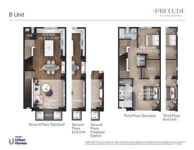New construction Townhouse house 888 S Valentia St, Unit 20-104, Denver, CO 80247 plan B: The Ridgeline - image 4