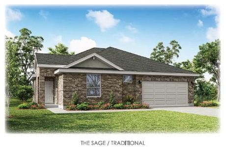 New construction Single-Family house 130 Spangle Wy, Kyle, TX 78640 Sage- photo 0