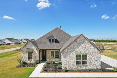 New construction Single-Family house 12116 Magma Ct, Krum, TX 76249 plan Bluebonnet - image