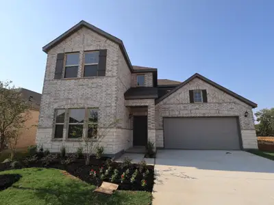New construction Single-Family house 3220 Kingdom Dr, Denton, TX 76208 plan Livingston - 40' Smart Series - image
