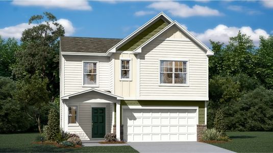 New construction Single-Family house 145 Mountain Bridge Wy, Statesville, NC 28625 Frost- photo 0