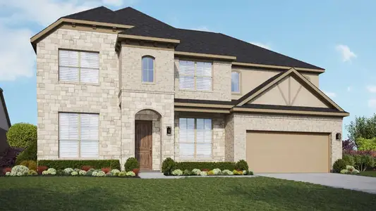 New construction Single-Family house 904 Old Garden Rd, Leander, TX 78641 plan Brown - image