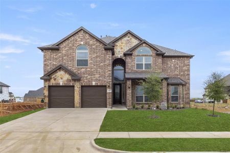 New construction Single-Family house 2307 Rockhopper Trail, Mansfield, TX 76063 Brentwood II F (w/Media)- photo 0