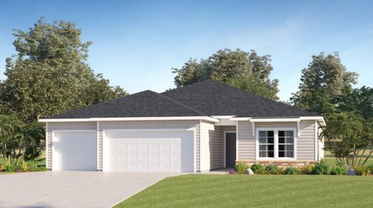 New construction Single-Family house 76008 Estuary Wy, Yulee, FL 32097 Princeton II- photo 0