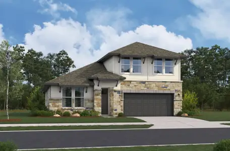 New construction Single-Family house 15310 Comanche Pl, San Antonio, TX 78233 plan Berkshire - image