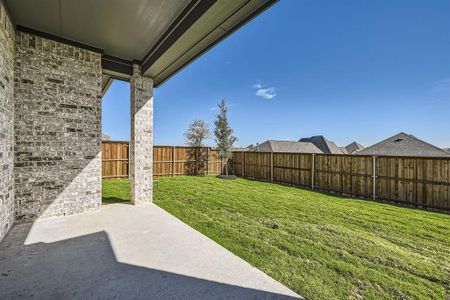 New construction Single-Family house 137 Tierra Blanca Ln, Rhome, TX 76078 Plan 1521- photo 25 25