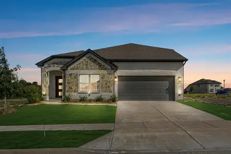 New construction Single-Family house 111 Cedar Grove Ct, Lavon, TX 75166 plan Willow II - image