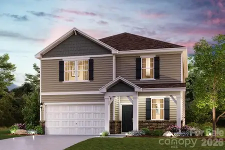 New construction Single-Family house 2704 Blue Sky Meadows Dr, Monroe, NC 28110 plan Woodruff II - image