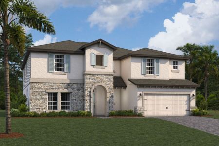 New construction Single-Family house 5909 Riverston Ave, Wesley Chapel, FL 33545 plan Palazzo - image