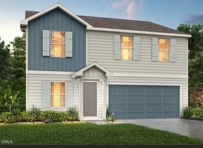 New construction Single-Family house 73 Lillian Ct, Roxboro, NC 27573 plan Harrison - image
