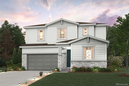 New construction Single-Family house 1276 Brookfield Place, Lafayette, CO 80026 Azalea- photo 0