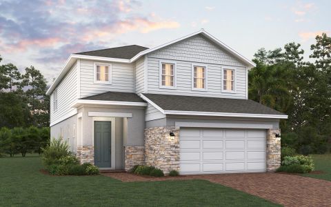 New construction Single-Family house 7028 Rolling Leaf Rd, Groveland, FL 34736 DeLeon- photo 0