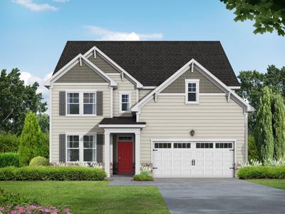 New construction Single-Family house 1412 Main St, Buies Creek, NC 27546 plan The Hickory II A - image