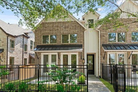 New construction Townhouse house 2652 Woodforest Parkway, Montgomery, TX 77316 Ansley- photo 0