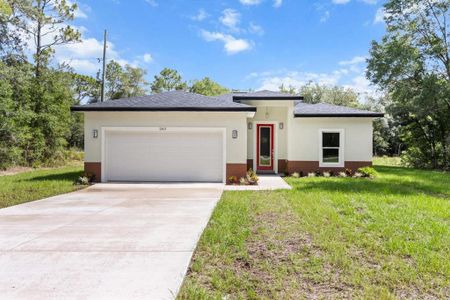 New construction Single-Family house 2611 W Royal Palm Dr, Citrus Springs, FL 34434 - image