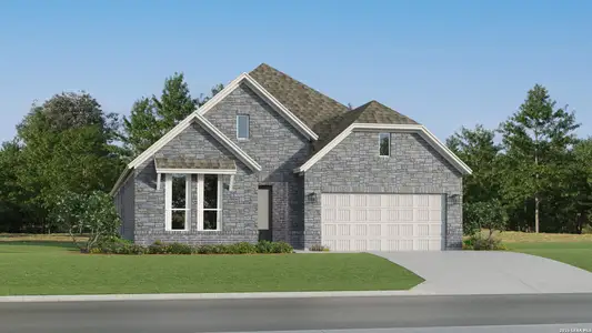 New construction Single-Family house 8904 San Carlos, Seguin, TX 78155 plan Niles - image