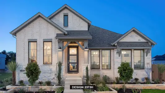 New construction Single-Family house 110 Charlotte Agitha Dr, Buda, TX 78610 plan 2373H - image