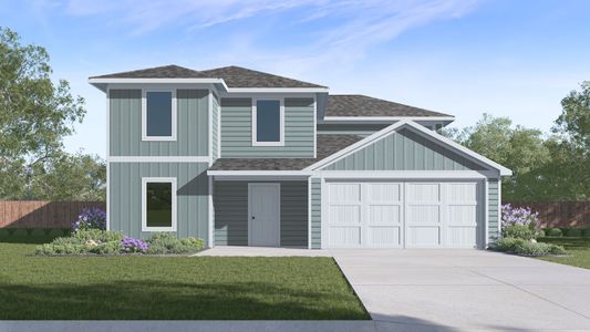 New construction Single-Family house 375 China Grove Ln, China, TX 77613 plan Denise - image