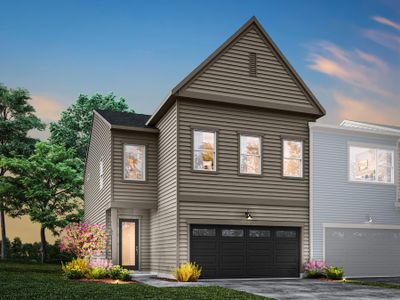 New construction Townhouse house 2217 Homestead Rd, Chapel Hill, NC 27516 plan Astor - image