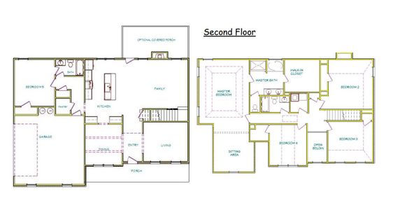 New construction Single-Family house 1788 E Mcintosh Rd, Griffin, GA 30223 plan Copeland - image