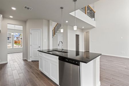 New construction Single-Family house 329 Stellar Wind Dr, Georgetown, TX 78628 Lennox- photo 15 15