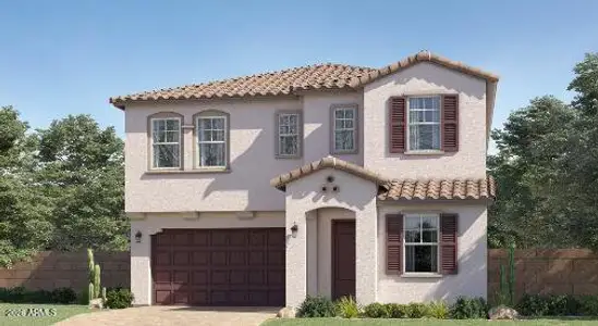 New construction Single-Family house 12062 W Calle De Pompas, Peoria, AZ 85383 plan Carlsbad Plan 3526 - image