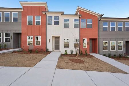 New construction Townhouse house 1563 Driggs Dr Nw, Atlanta, GA 30318 plan Calliope - image