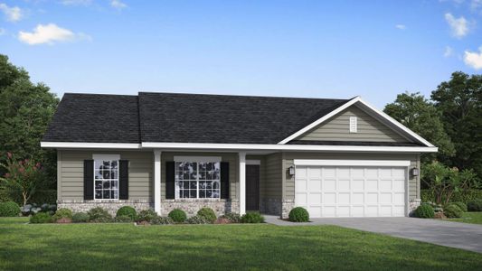 New construction Single-Family house Ludowici, GA 31316 plan The Brunsen - image