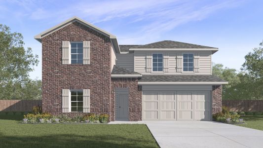 New construction Single-Family house 3811 Meadow Bluff Trl, Princeton, TX 75407 plan Ozark - image