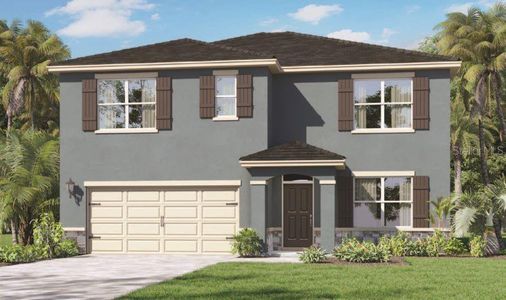 New construction Single-Family house 33604 Seattle Slew Dr, Sorrento, FL 32776 plan HAYDEN - image